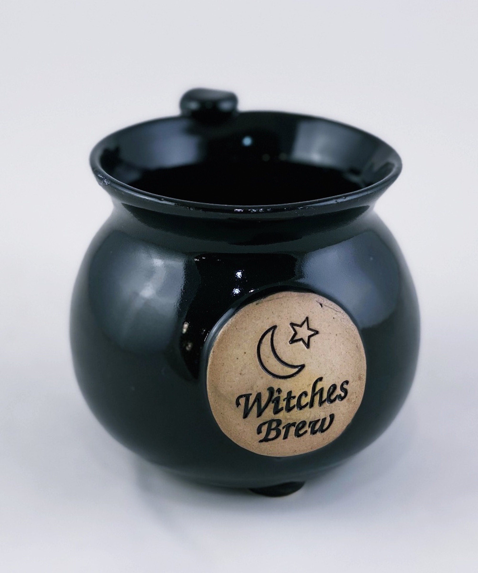 Beautiful Hand Thrown Witches Brew Cauldron Mug