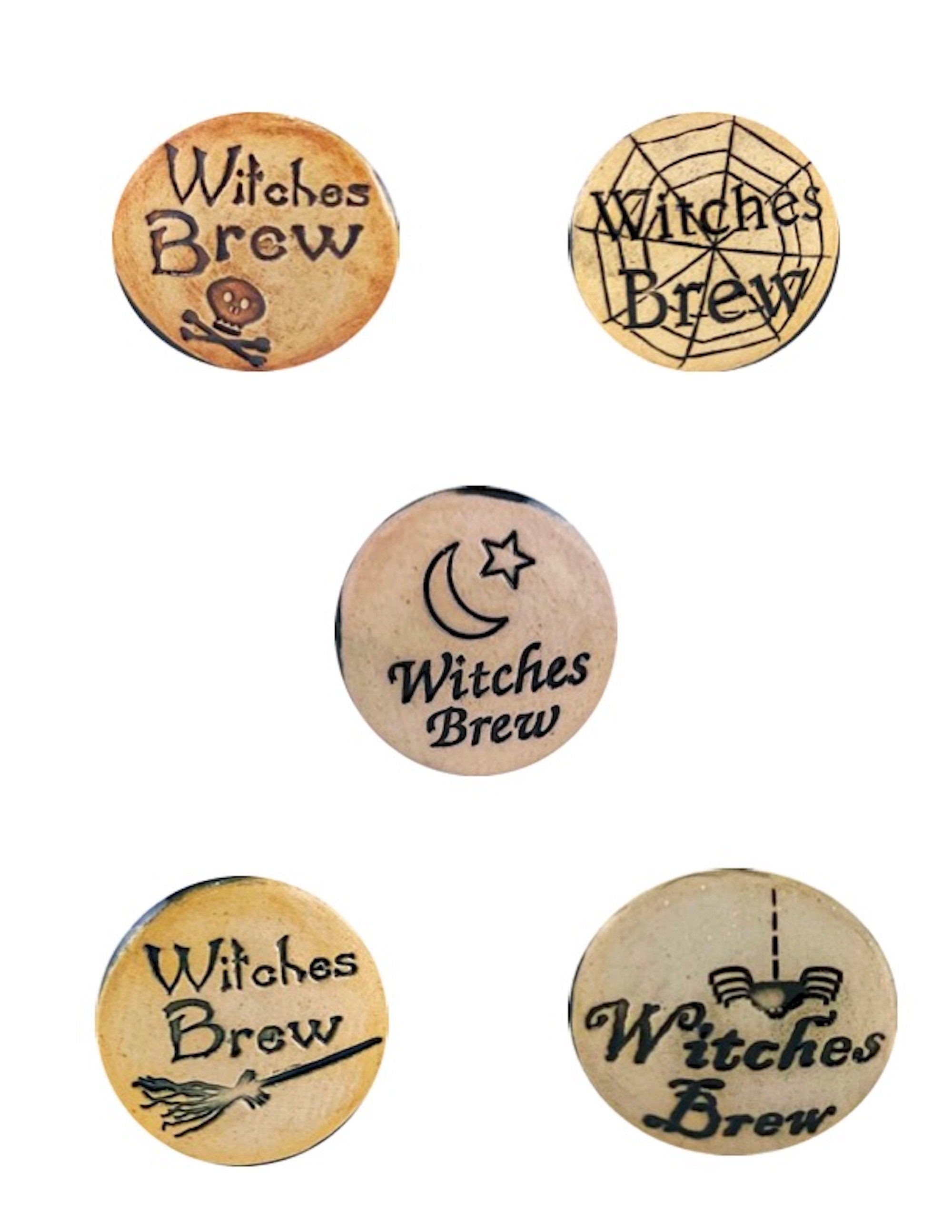 Beautiful Hand Thrown Witches Brew Cauldron Mug