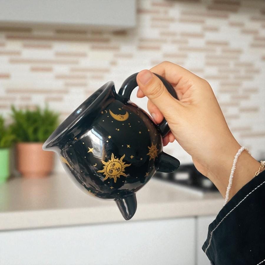 Gothic Moon and Sun Novelty Mug