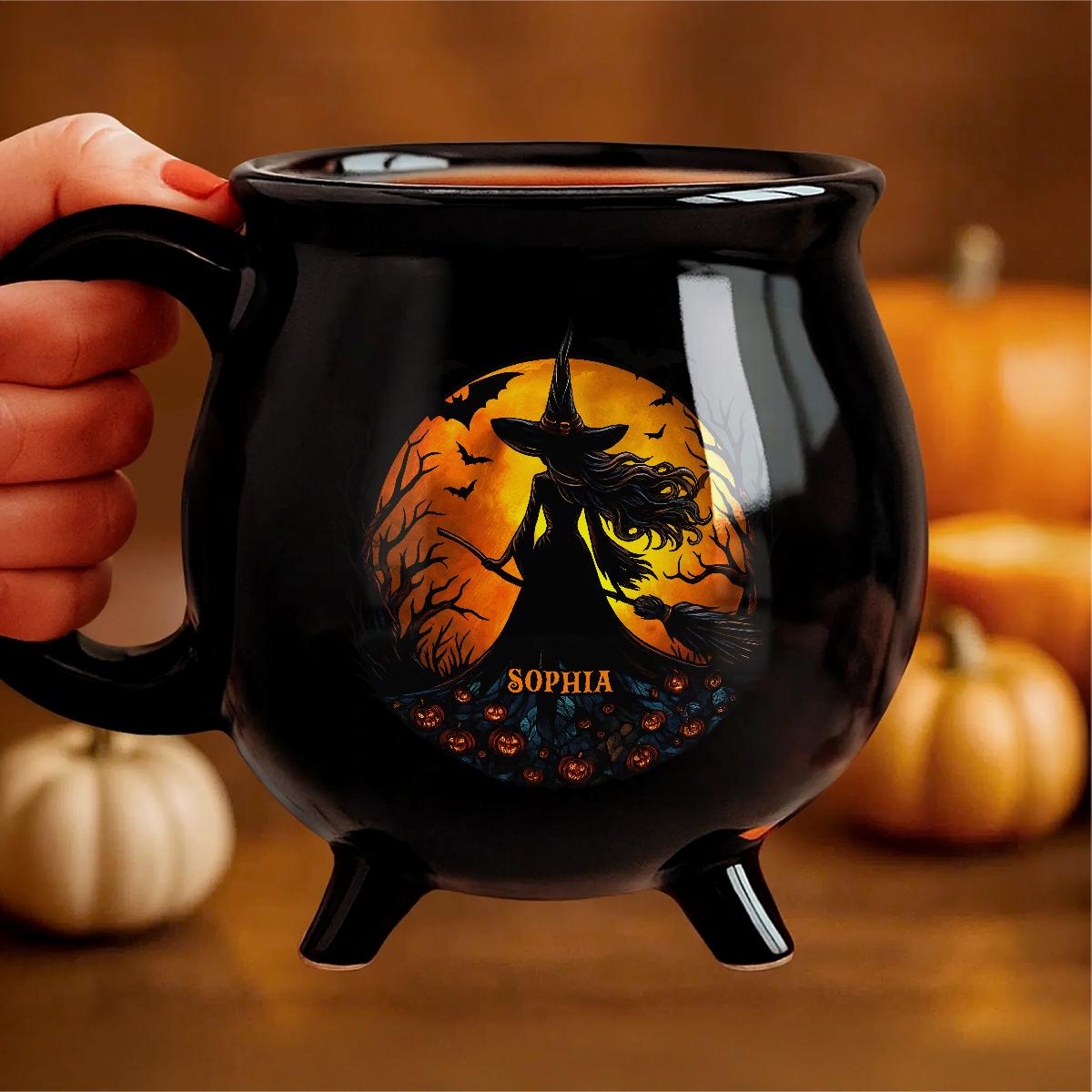Personalized Witch Cauldron Mug