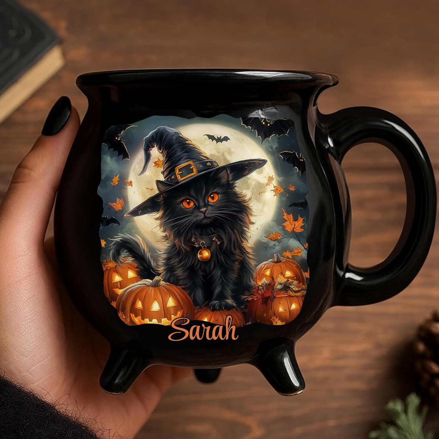 Personalized Witch Cauldron Mug