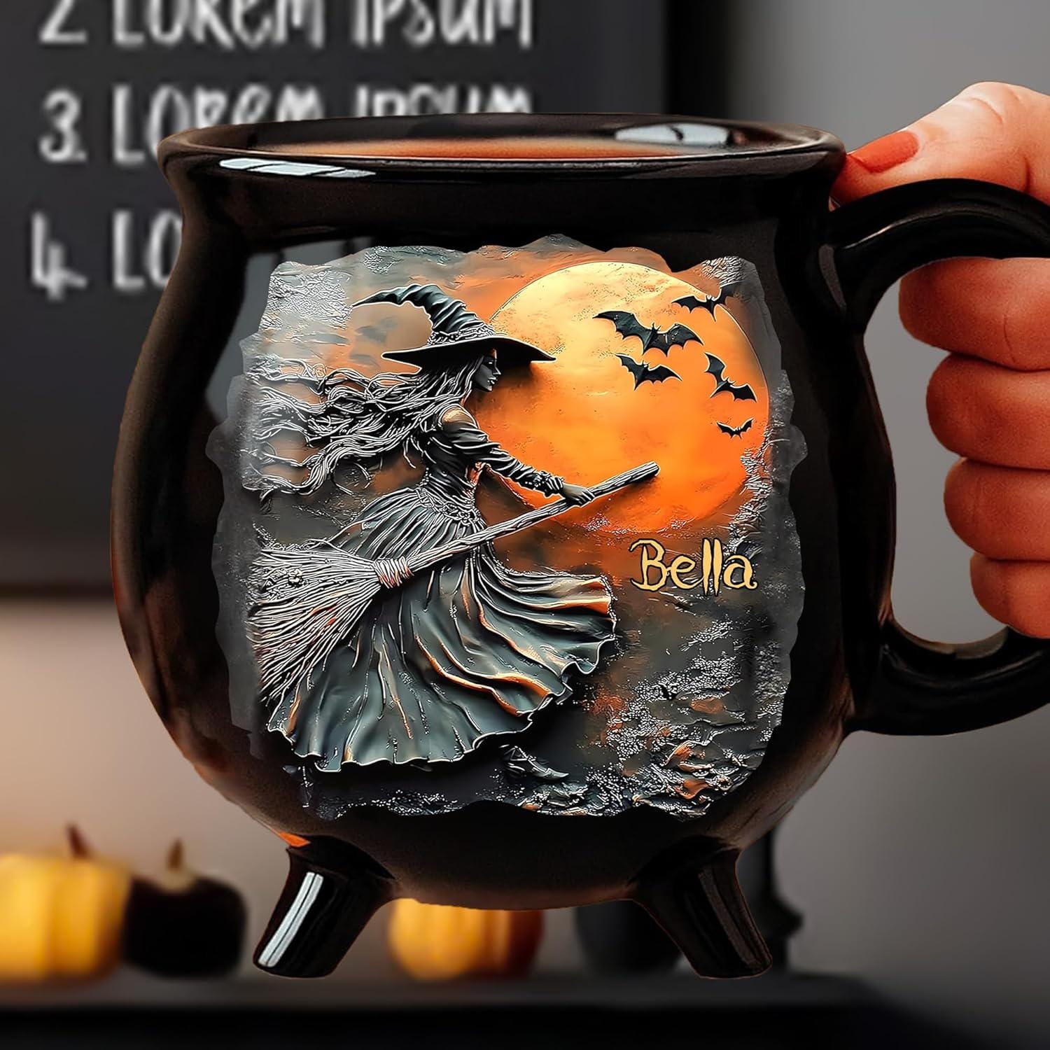 Custom Witchy Halloween Cup - Witchy Cups