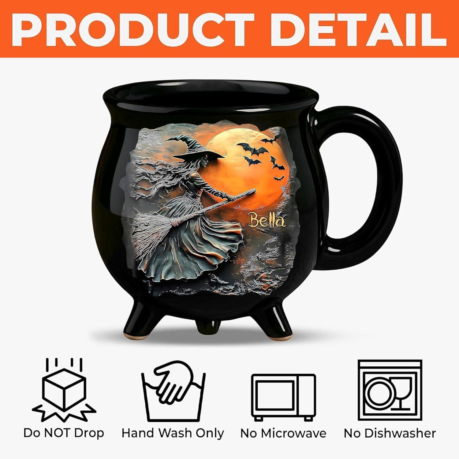 Custom Witchy Halloween Cup - Witchy Cups