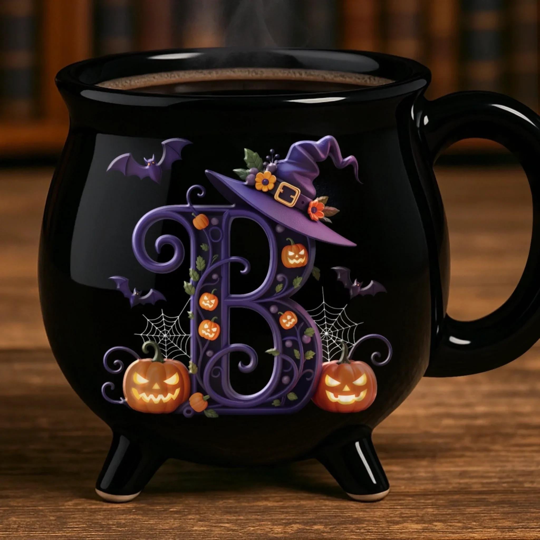 Personalized Witch Cauldron Mug with Custom Name