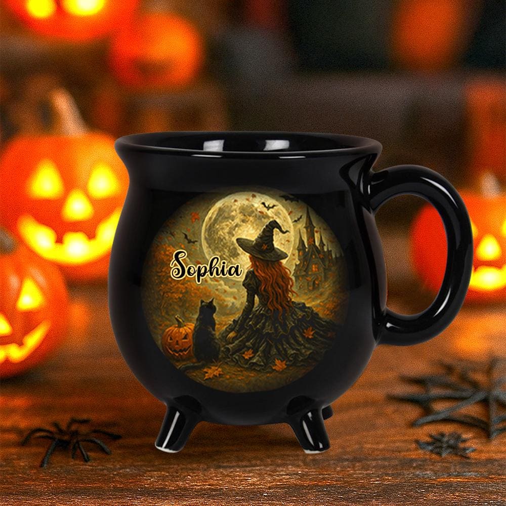 Custom Name Gothic Coffee Cup