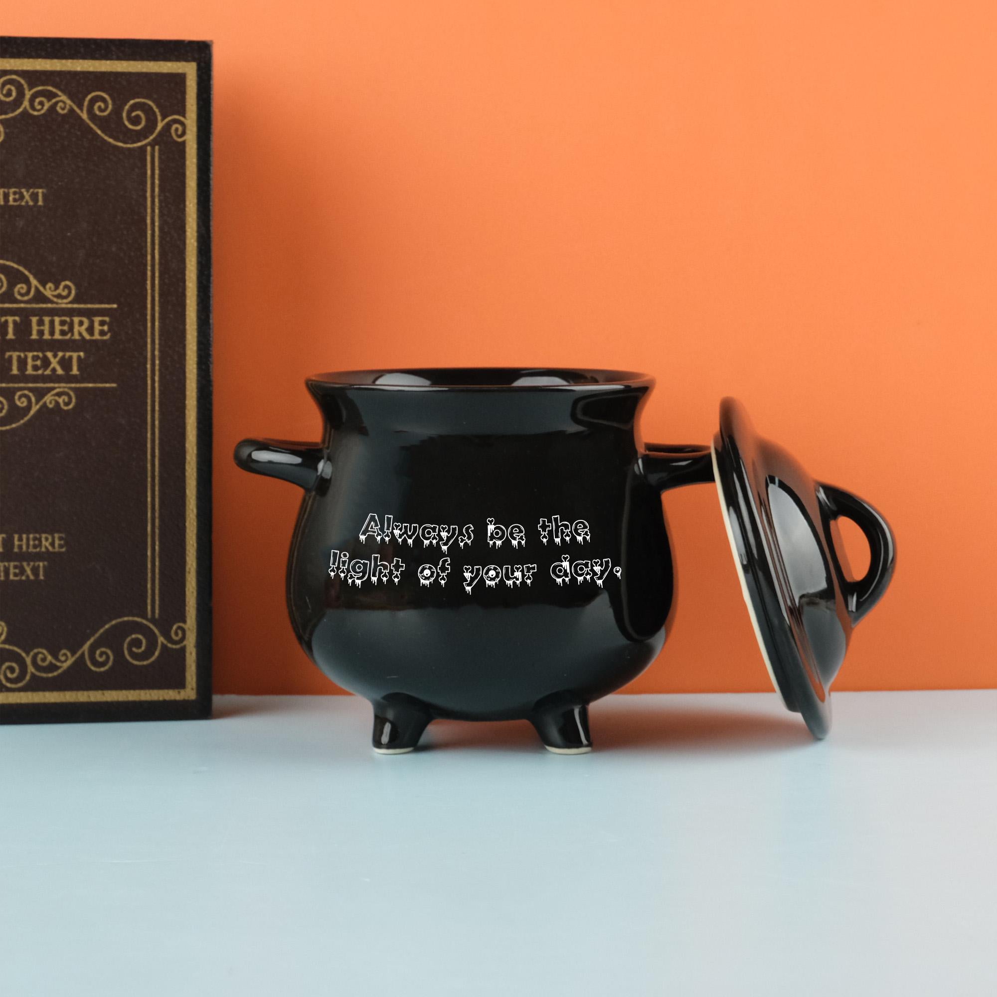 Ceramic Halloween Mug Witch Cauldron Coffee Mug