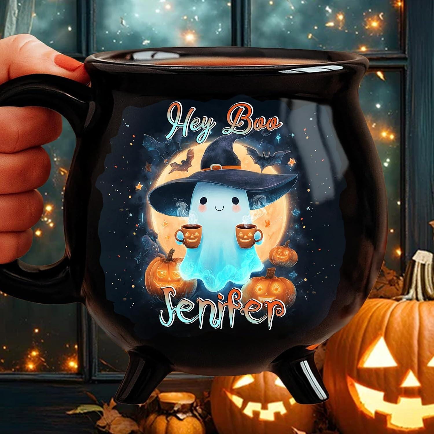 Personalized Witch Cauldron Mug