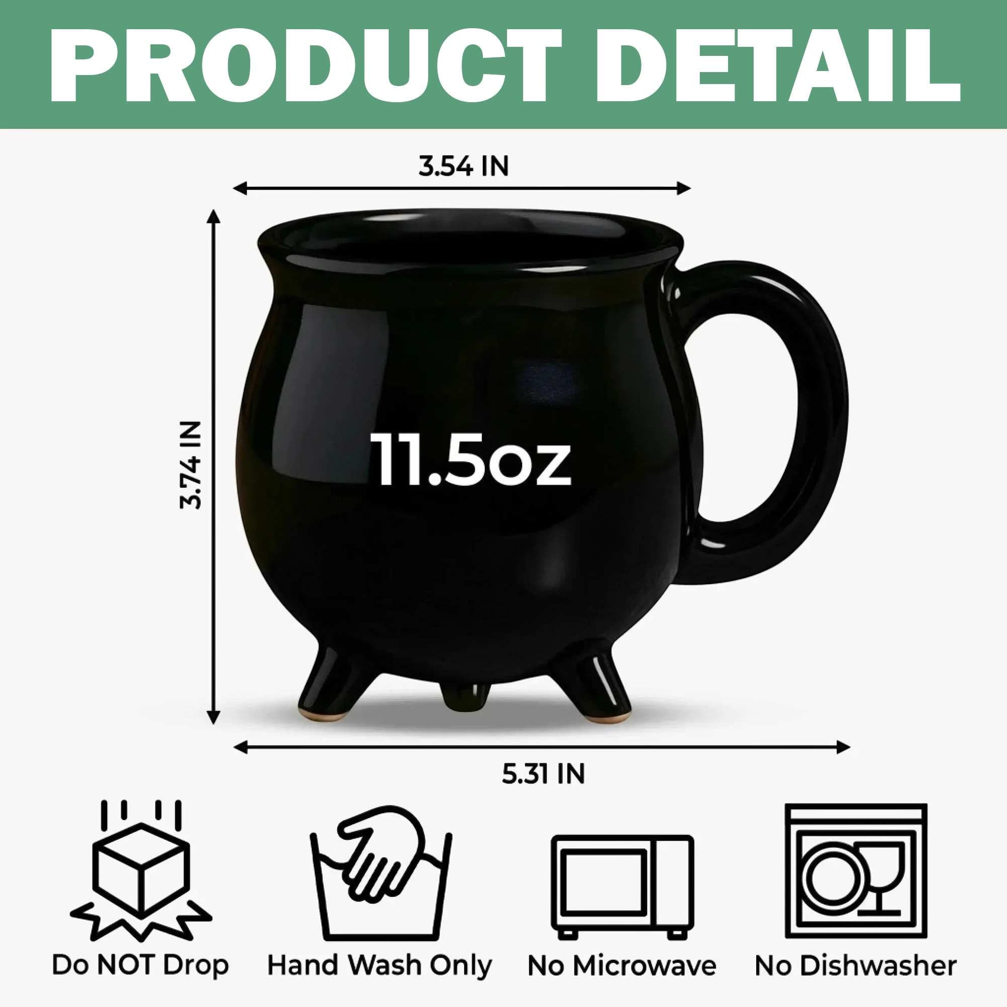 Personalized Beautiful Witch Brew Cauldron Mug