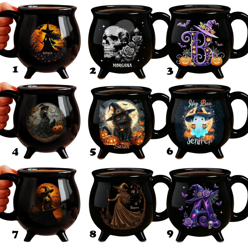 Personalized Witch Cauldron Mug
