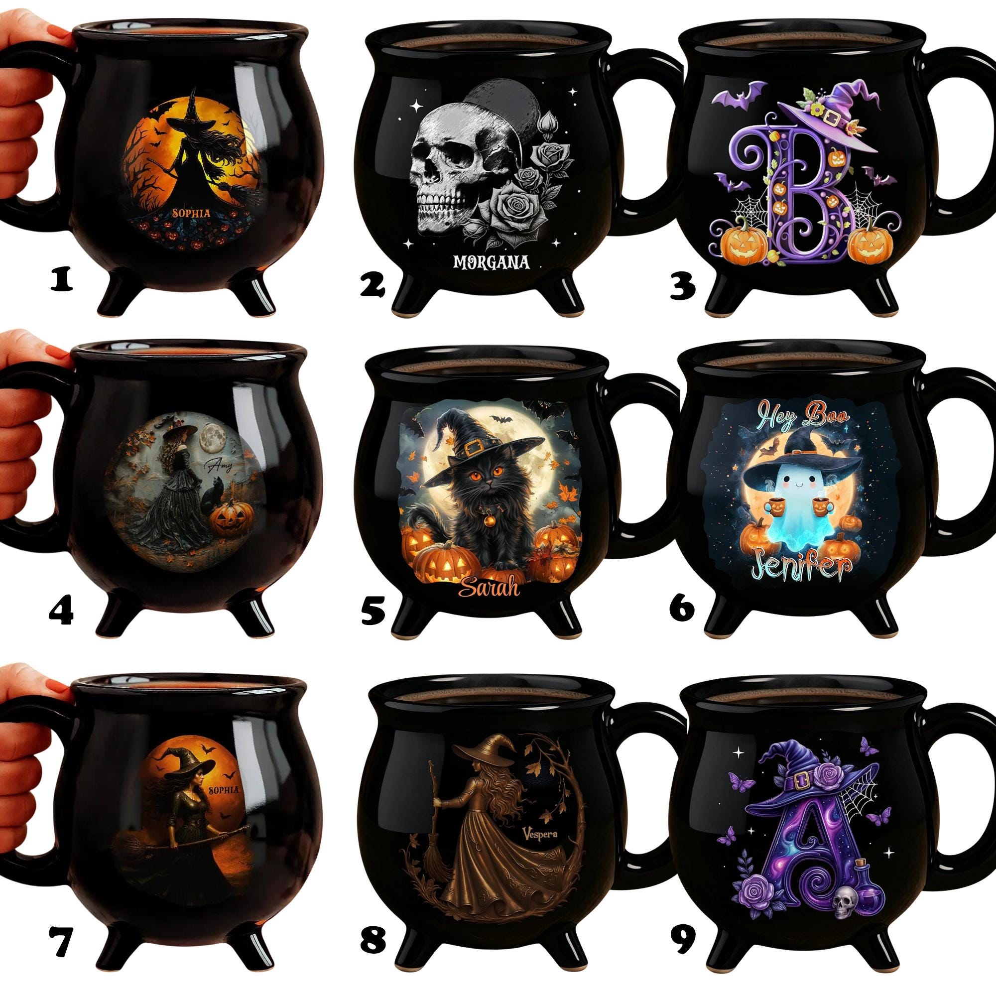 Personalized Witch Cauldron Mug