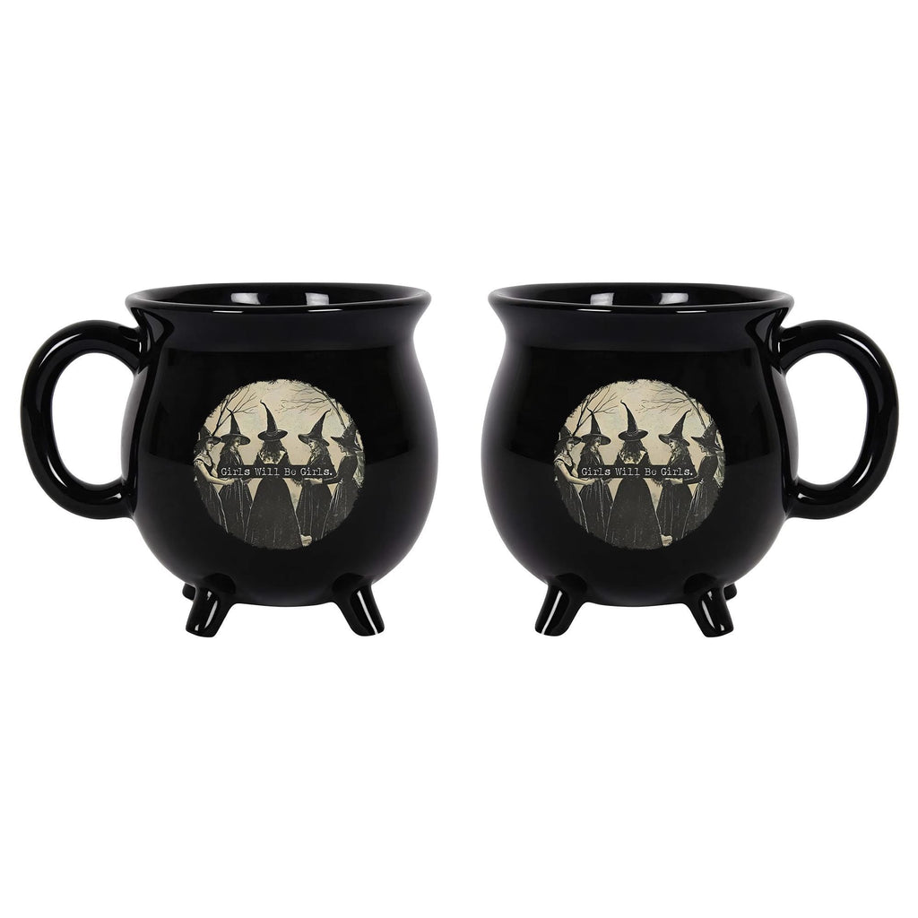 Girls Will Be Girls Witch Cauldron Mug